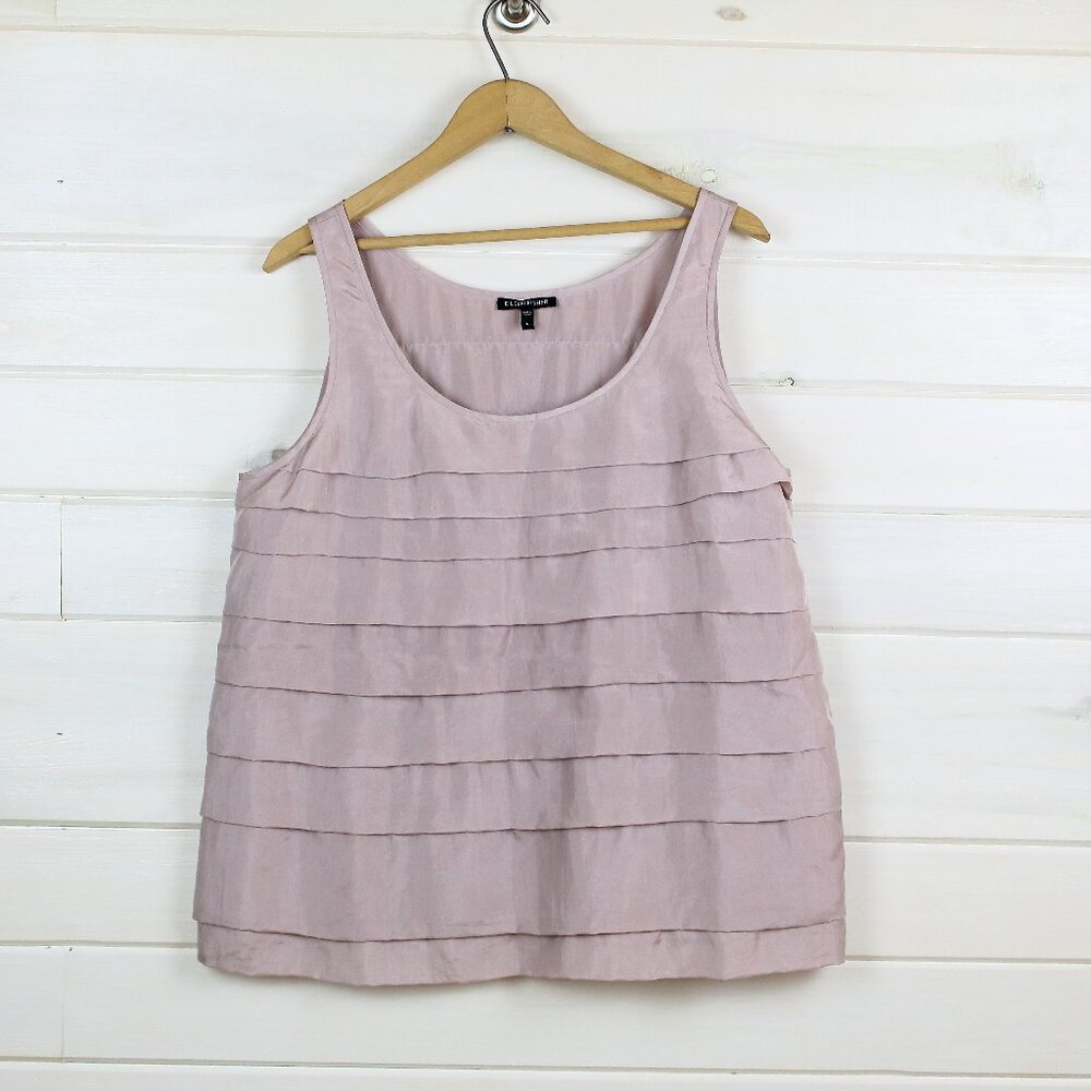 Eileen Fisher silk tank top size L